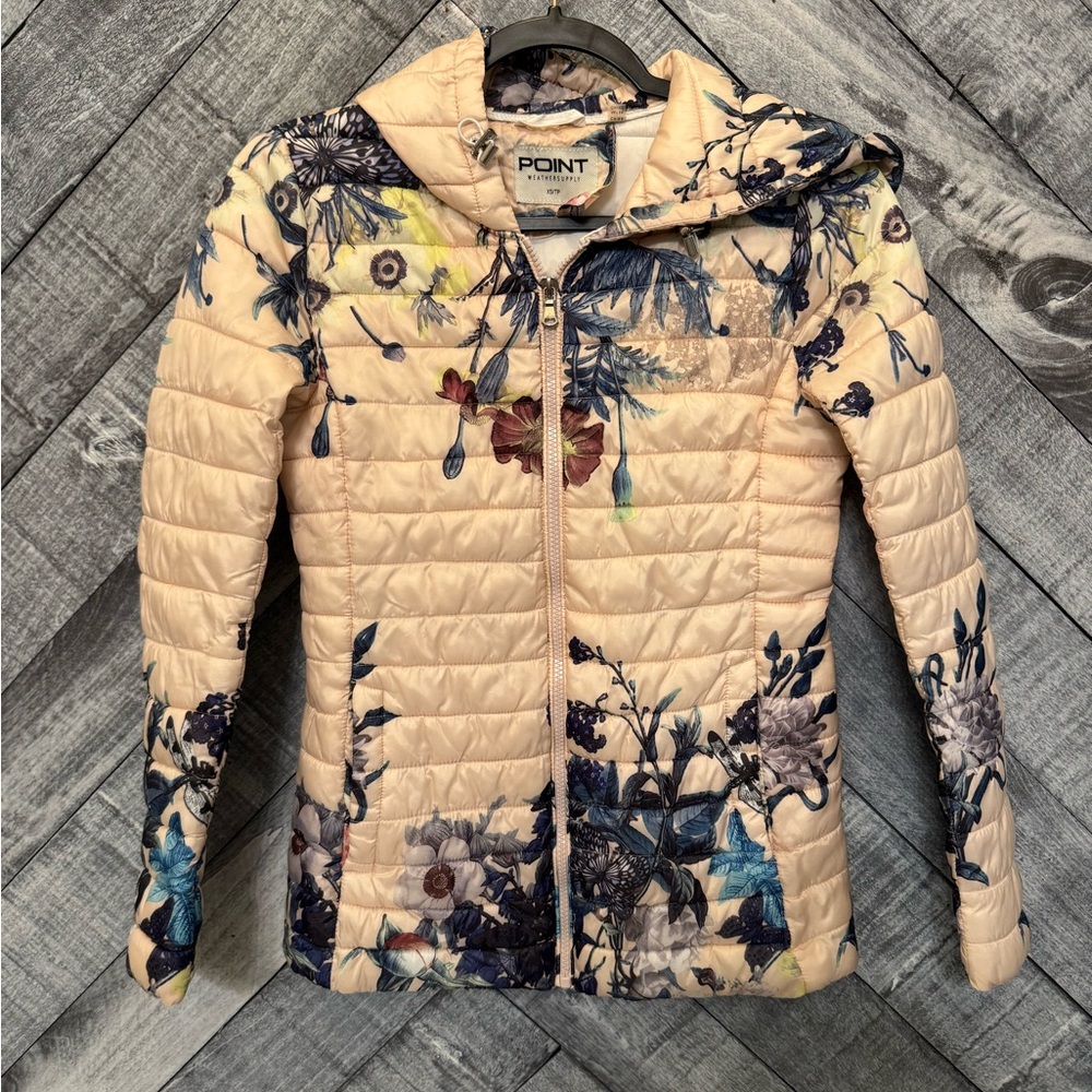 Women's Floral Cream Jacket